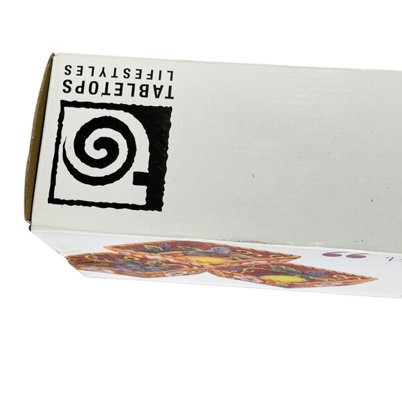 Tabletops Lifestyles Villa Antiqua 4-Piece Hand-Painted Condiment Set - Picture 6 of 8